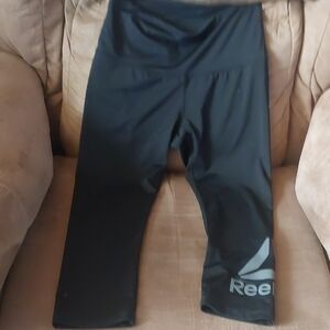 Reebok Kids Charcoal Black Leggings